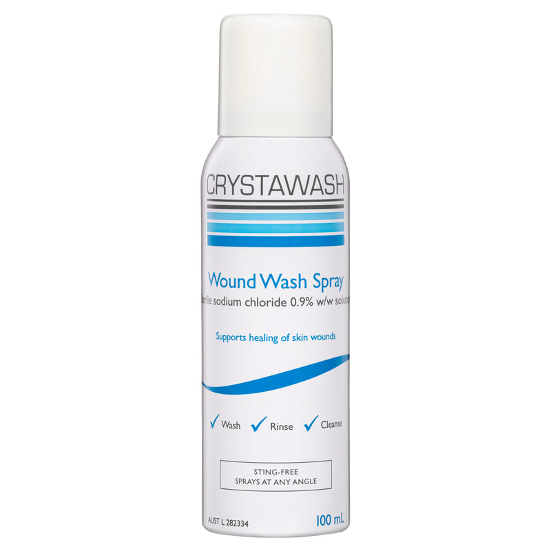 Crystawash Wound Wash Spray 100mL