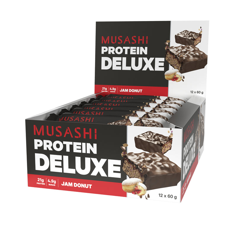 Musashi Deluxe Protein Bar Jam Donut 60g