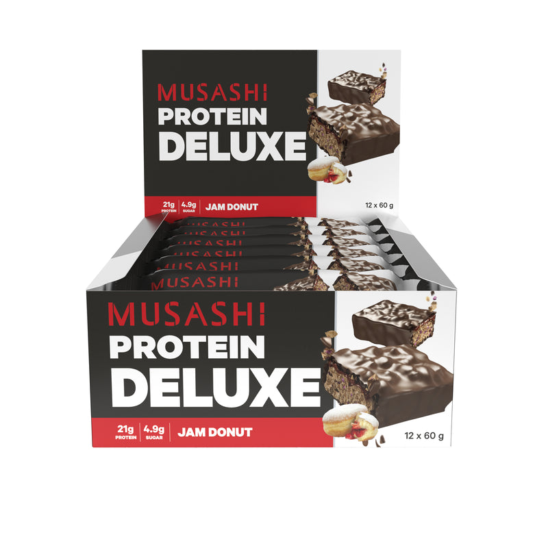 Musashi Deluxe Protein Bar Jam Donut 60g