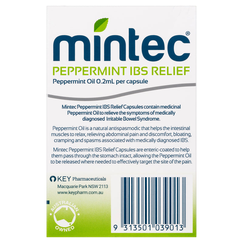 Mintec Peppermint IBS Relief 20's Capsules