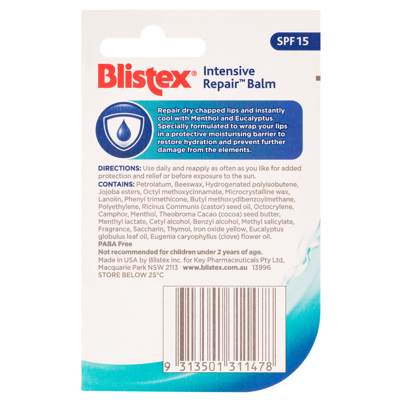 Blistex Intensive Repair Balm 4.25g