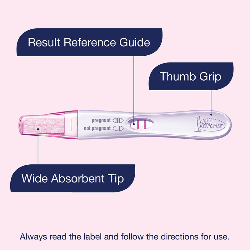 First Response Instream Pregnancy Test 3 Pack