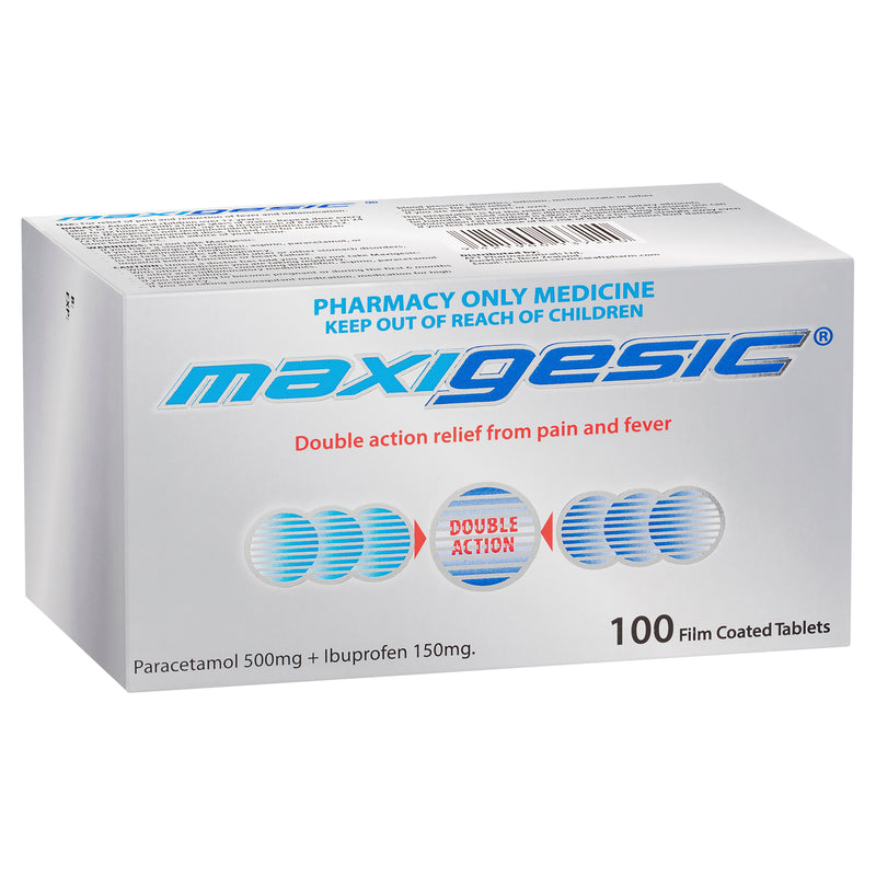 Maxigesic® Double Action Pain Relief 100 Tablets