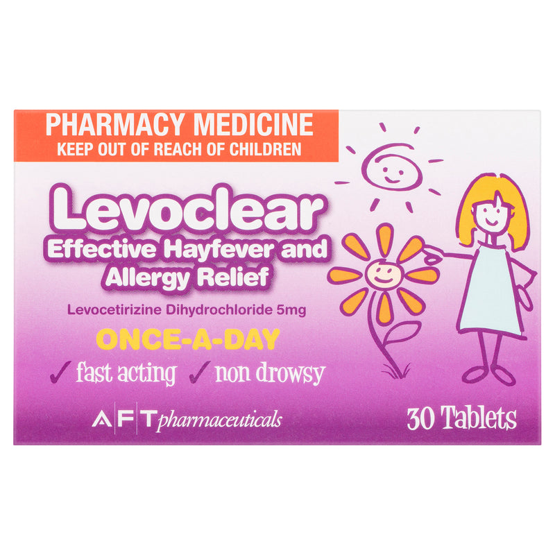 Levoclear® Hayfever and Allergy Relief 30 Tablets