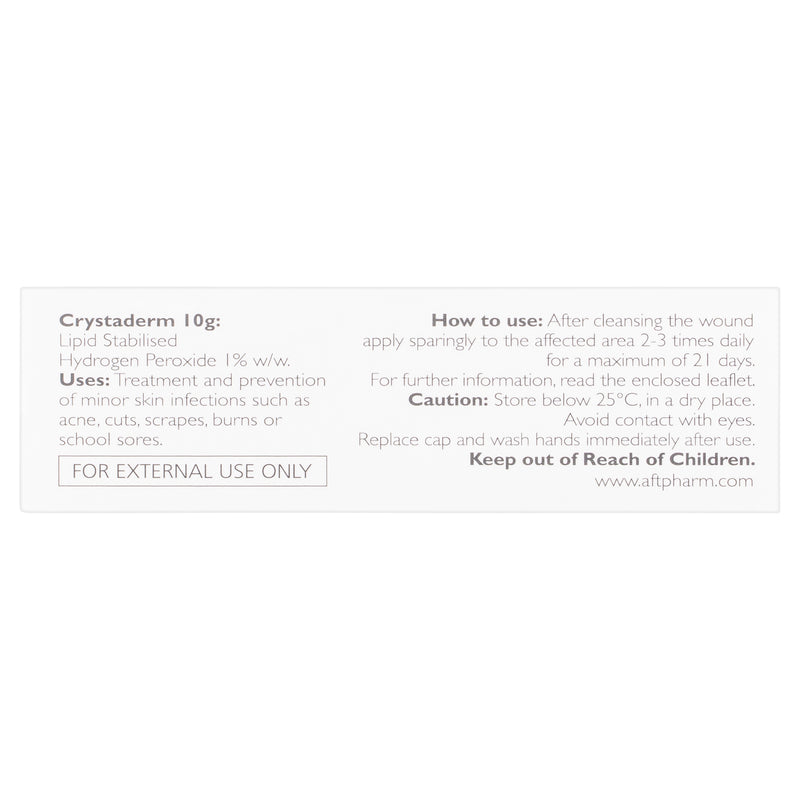 Crystaderm® First Aid Cream 10g