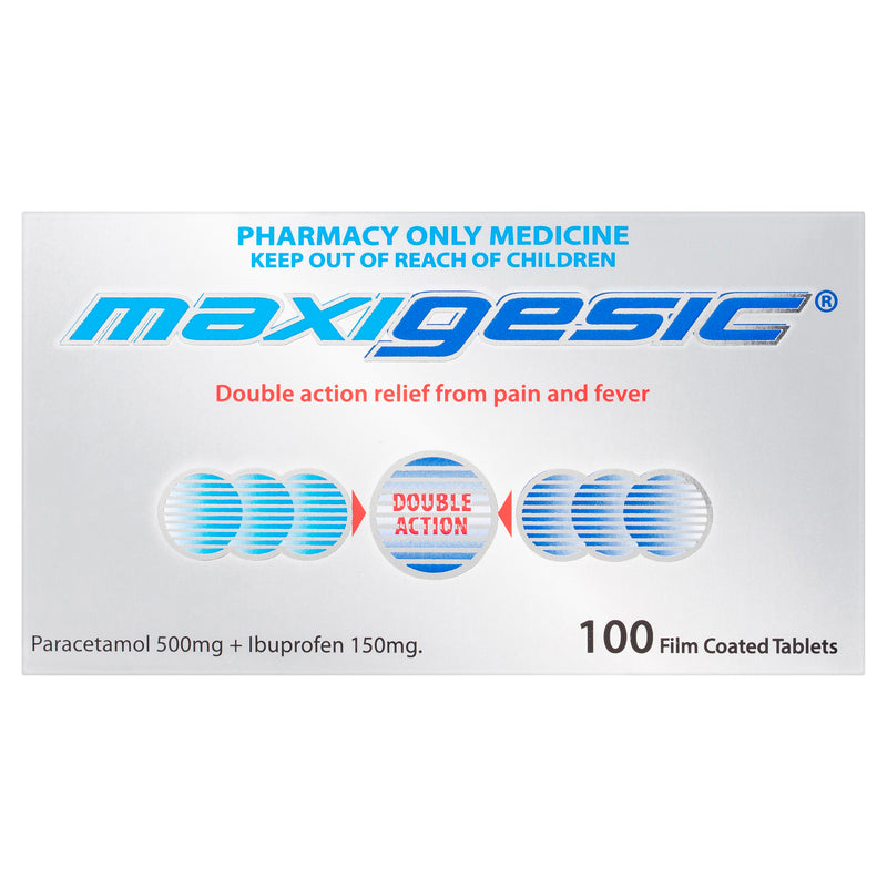 Maxigesic® Double Action Pain Relief 100 Tablets