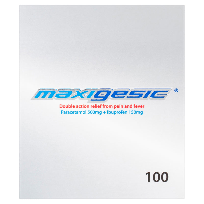 Maxigesic® Double Action Pain Relief 100 Tablets