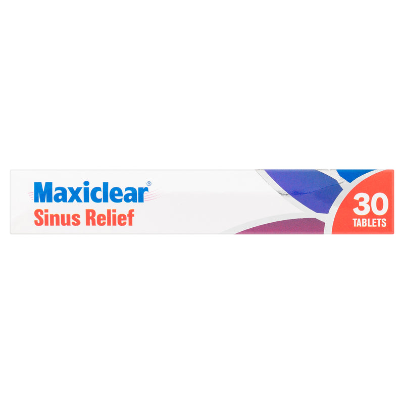 Maxiclear® Sinus Relief 30 Tablets