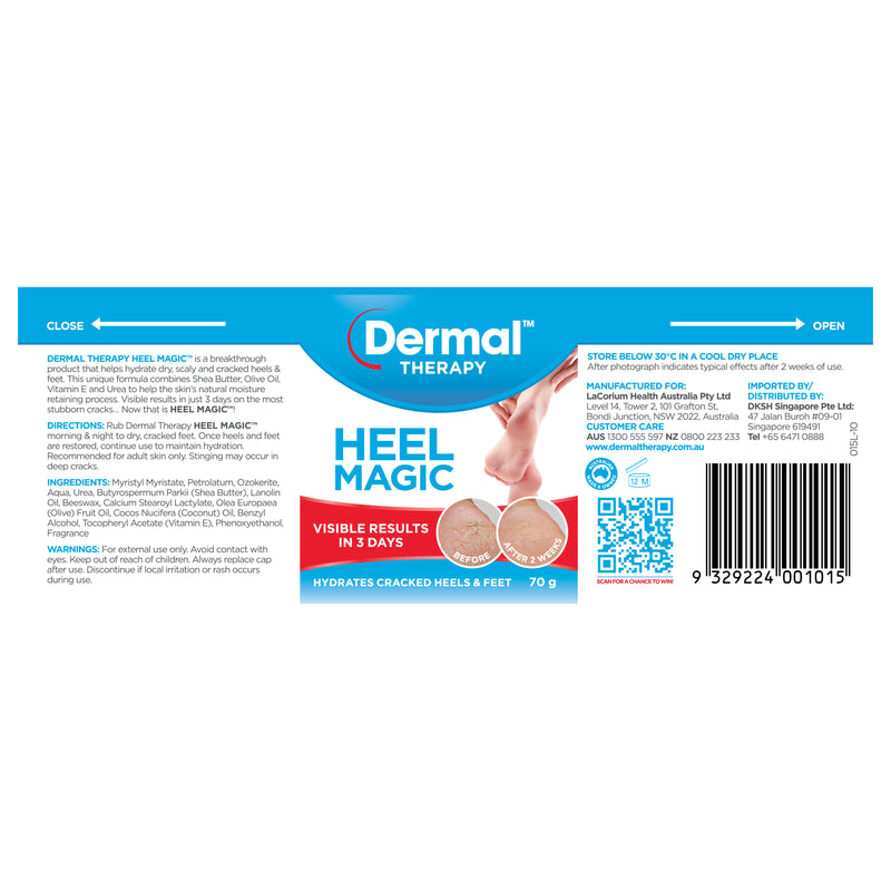 Dermal Therapy Heel Magic 70g