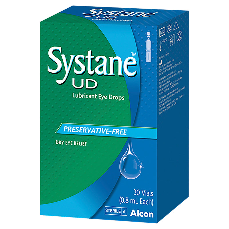 Systane Lubricant Eye Drops Hydration UD 30 Pack x 0.8mL