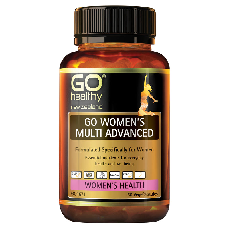 GO Healthy GO Women's Multi Advanced 60 VegeCapsules