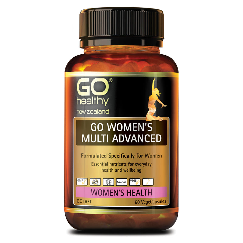 GO Healthy GO Women's Multi Advanced 60 VegeCapsules