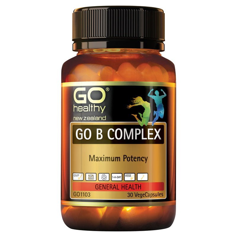 GO Healthy GO B Complex 30 VCaps