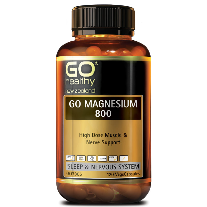 GO Healthy GO Magnesium 800 120 VCaps