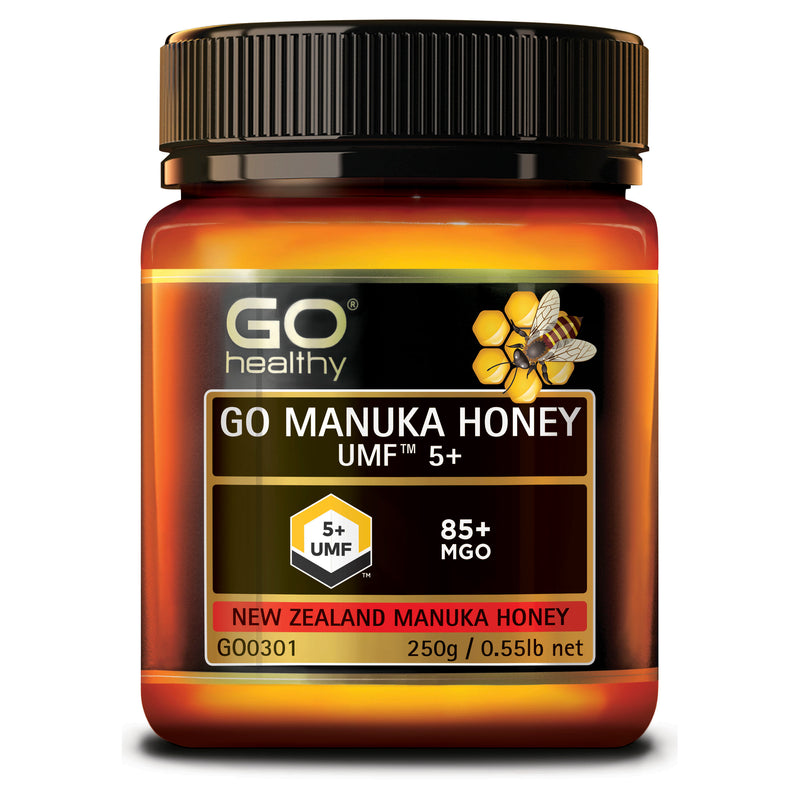 GO Healthy GO Manuka Honey UMF 5+ (MGO 85+) 250gm