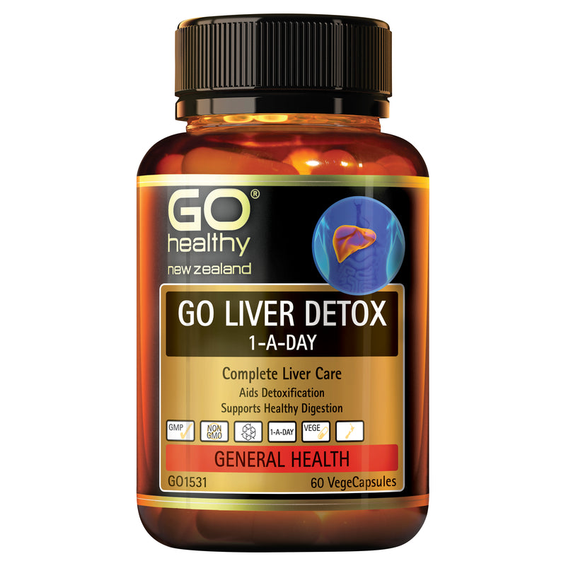 GO Healthy GO Liver Detox 1-A-Day 60 VCaps