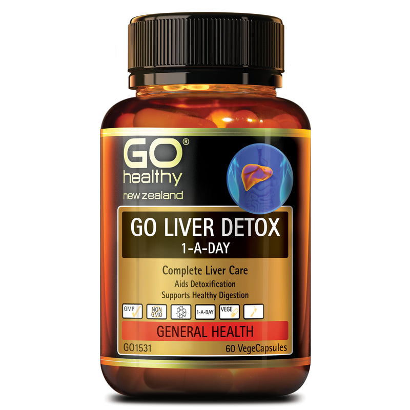 GO Healthy GO Liver Detox 1-A-Day 60 VCaps