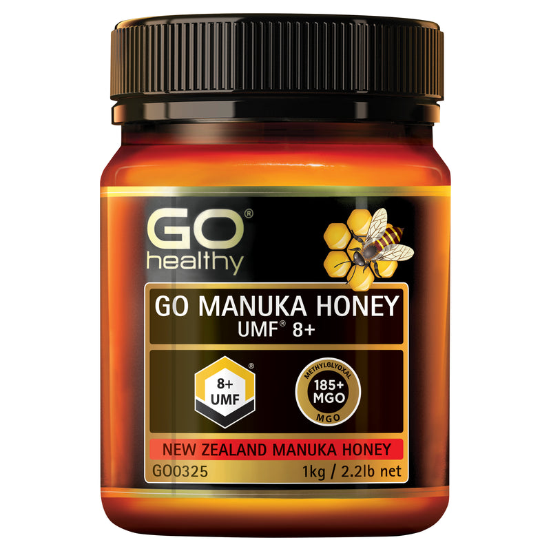 GO Healthy GO Manuka Honey UMF 8+ (MGO 185+) 1kg