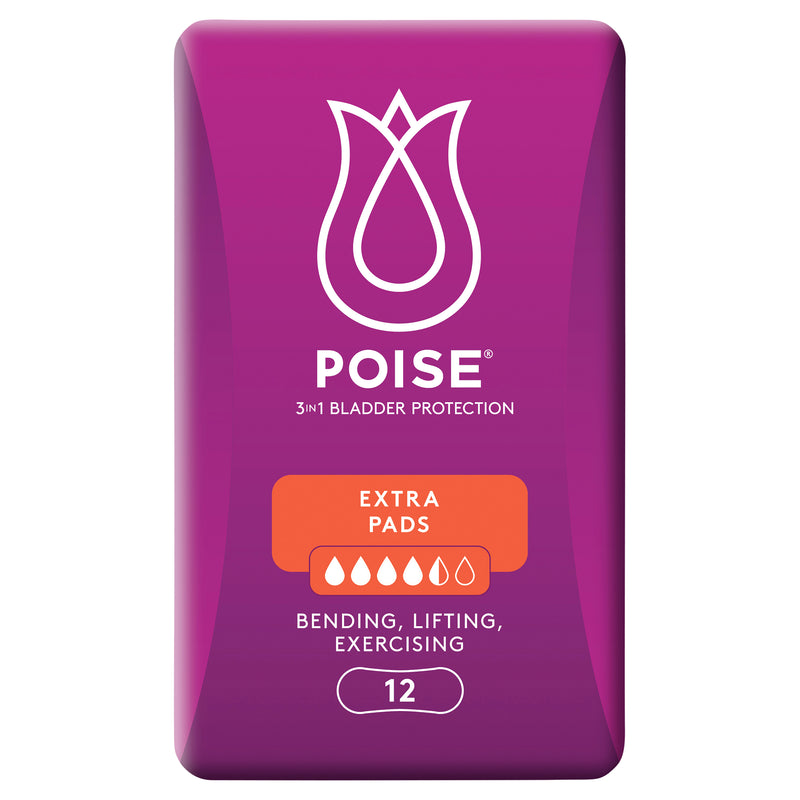 Poise Pads For Bladder Leaks Extra 12 Pack