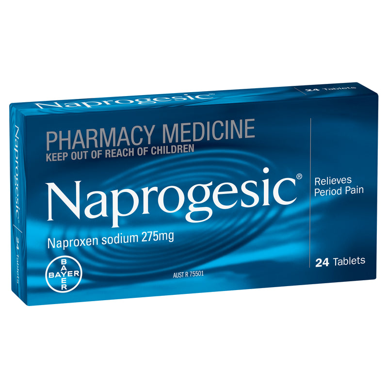 Naprogesic Period Pain Tablets 24 Pack