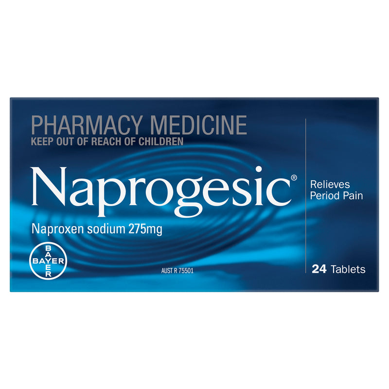 Naprogesic Period Pain Tablets 24 Pack