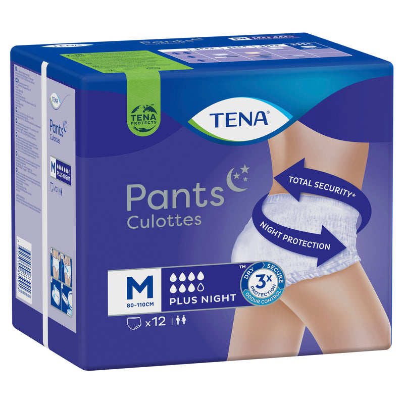 TENA Night Pants Medium 12pk