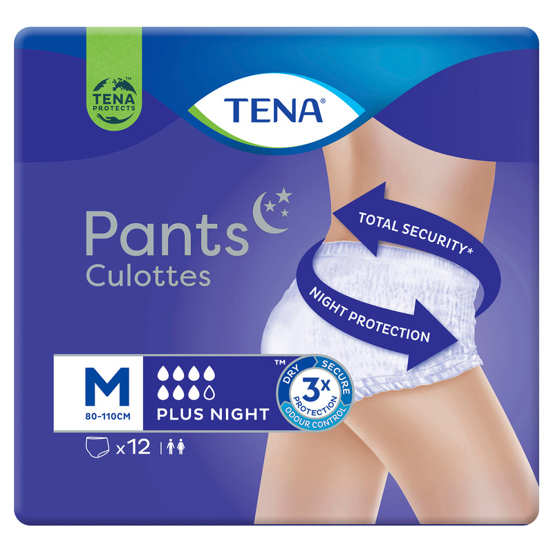 TENA Night Pants Medium 12pk