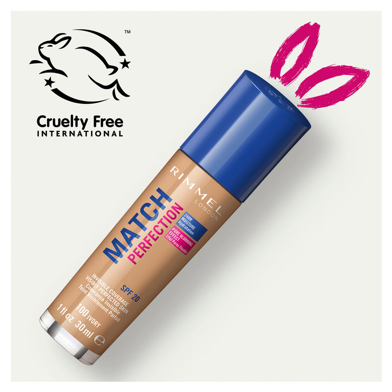 Rimmel London, Match Perfection Foundation, Ivory, 30ml