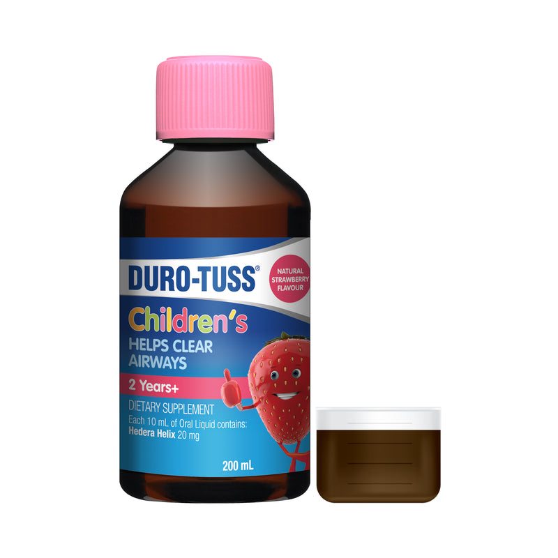 Duro-Tuss Children's 2 Years Plus Natural Strawberry 200mL