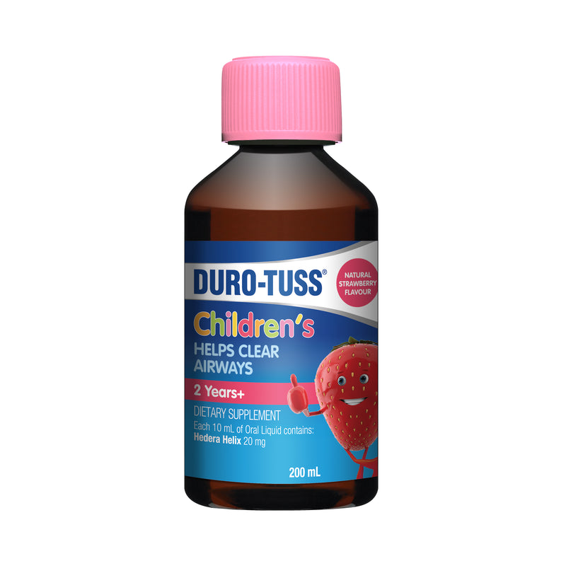 Duro-Tuss Children's 2 Years Plus Natural Strawberry 200mL