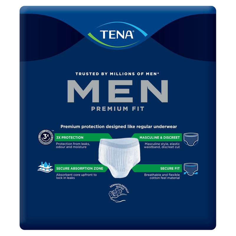 Tena Men Discreet Protection Protective Underwear Level 4 Maxi 8 Pack