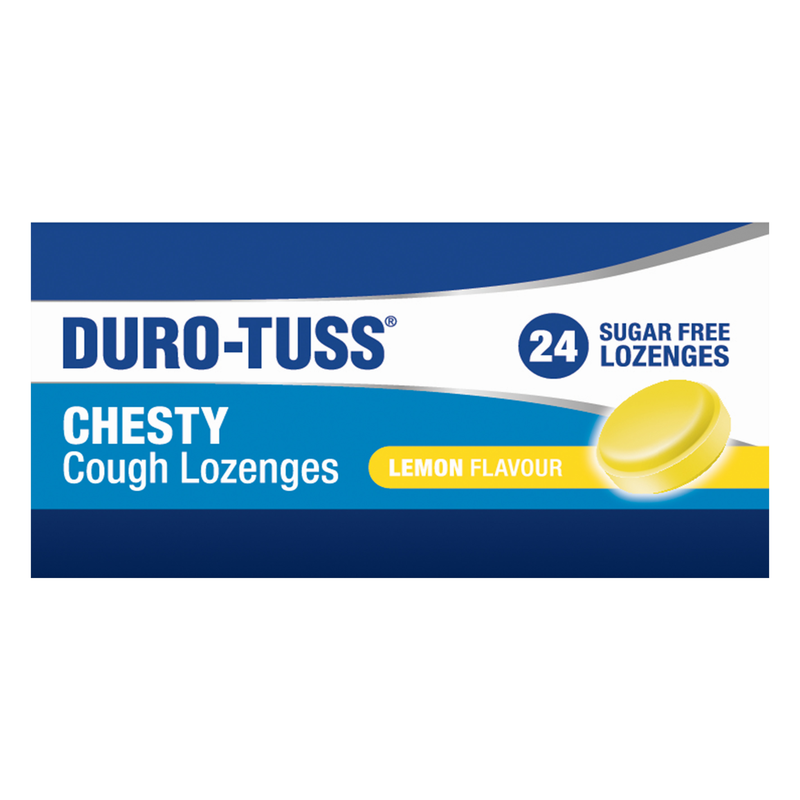 Duro-Tuss Chesty Cough Lemon 24 Lozenges