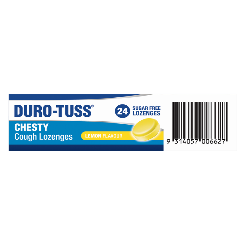 Duro-Tuss Chesty Cough Lemon 24 Lozenges