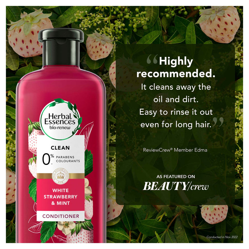 Herbal Essences Bio: Renew Cleansing Conditioner White Strawberry & Mint 400ml