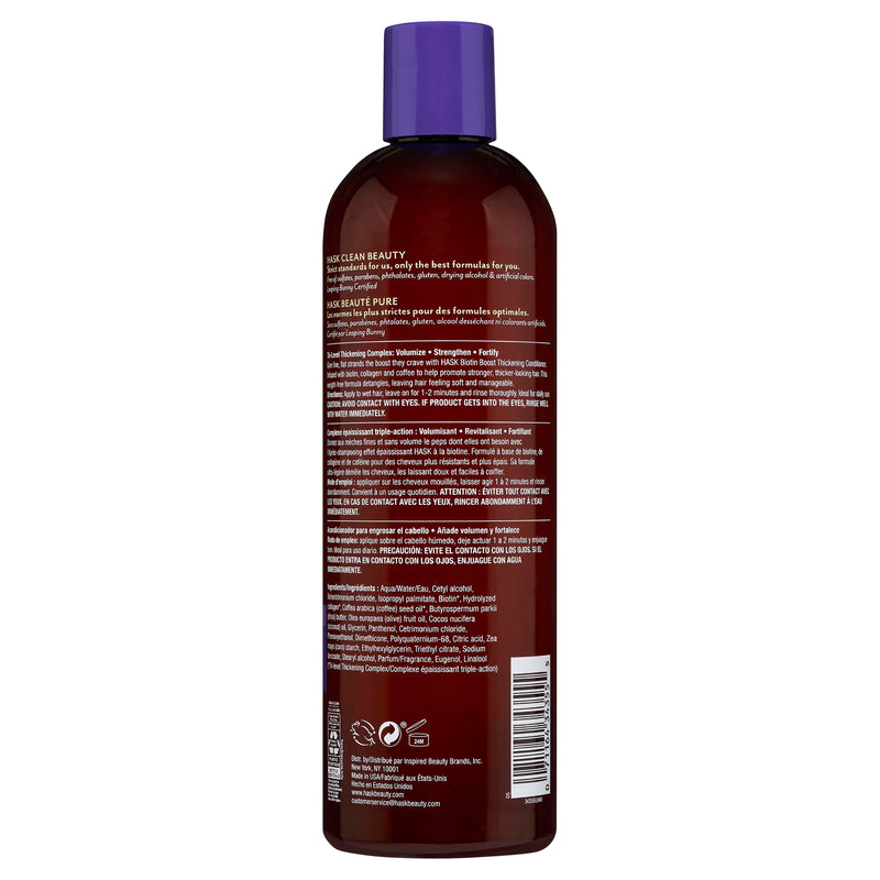 Hask Biotin Boost Thickening Conditioner 355ml