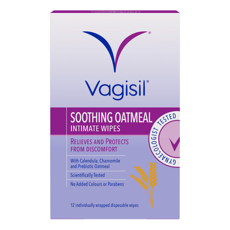 Vagisil Itch Relief Intimate Wipes 12s