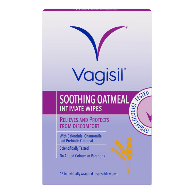 Vagisil Itch Relief Intimate Wipes 12s