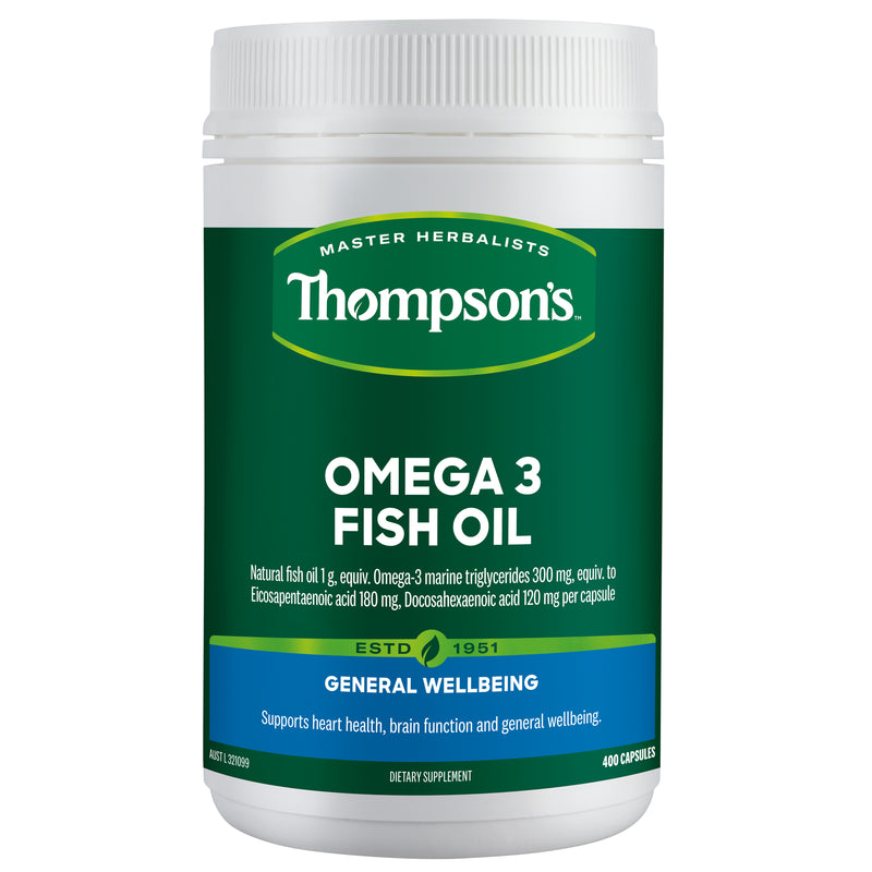 Thompson's Omega 3 Fish Oil 400 caps