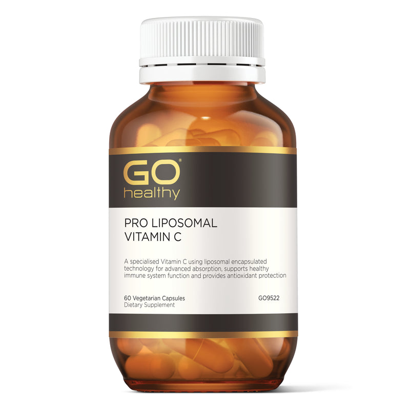 GO Healthy Pro Liposomal Vitamin C Vege Capsules 60s