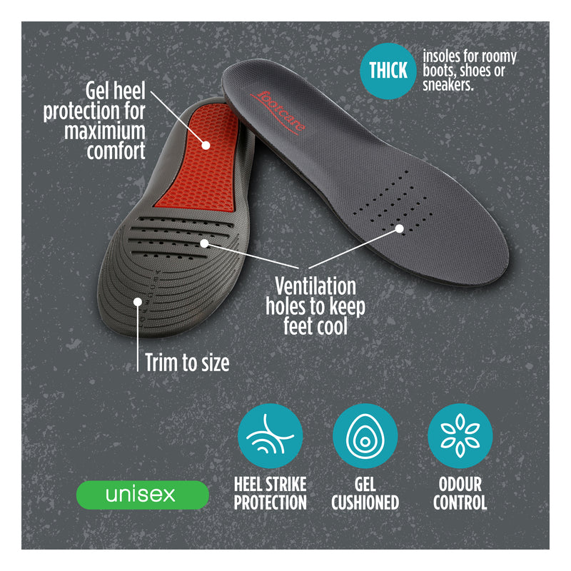 Footcare Work Insoles, 1 pair