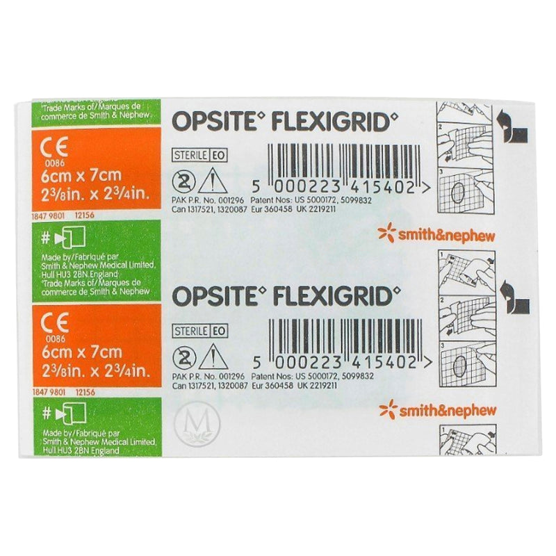 Opsite Flexigrid Single Dressing 6cm x 7cm