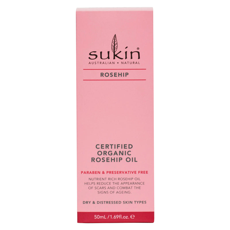 Sukin Certified Organic Rosehip Oil 50ml