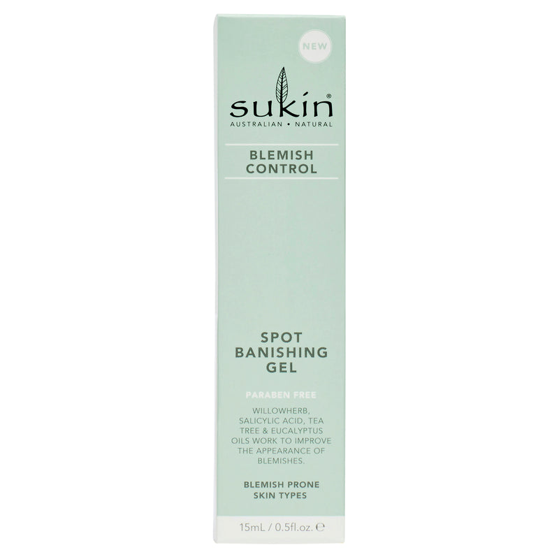 Sukin Blemish Control Spot Banishing Gel 15ml