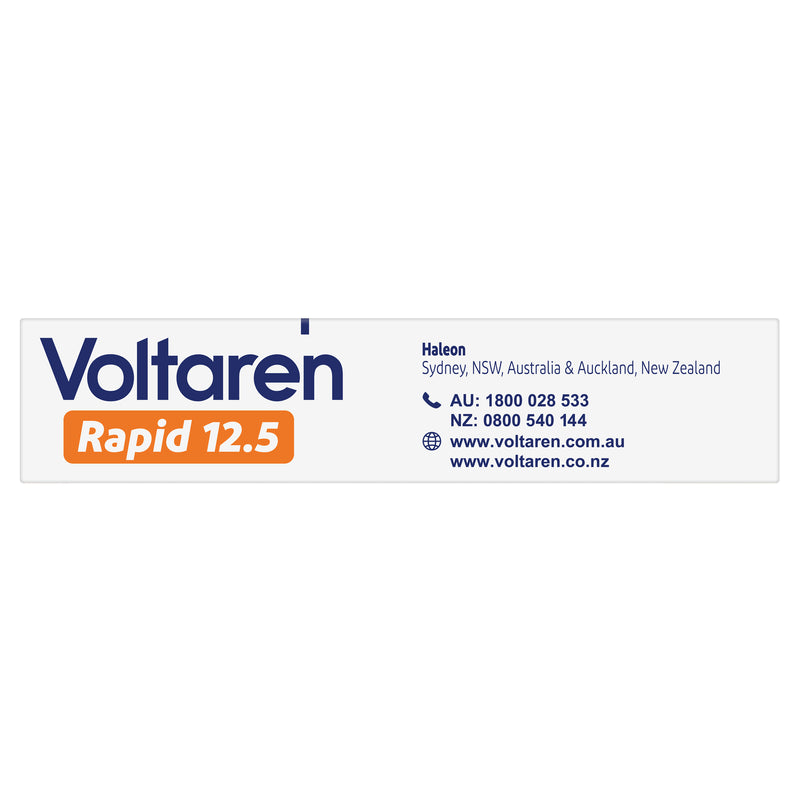 Voltaren Rapid 12.5 20 Tablets