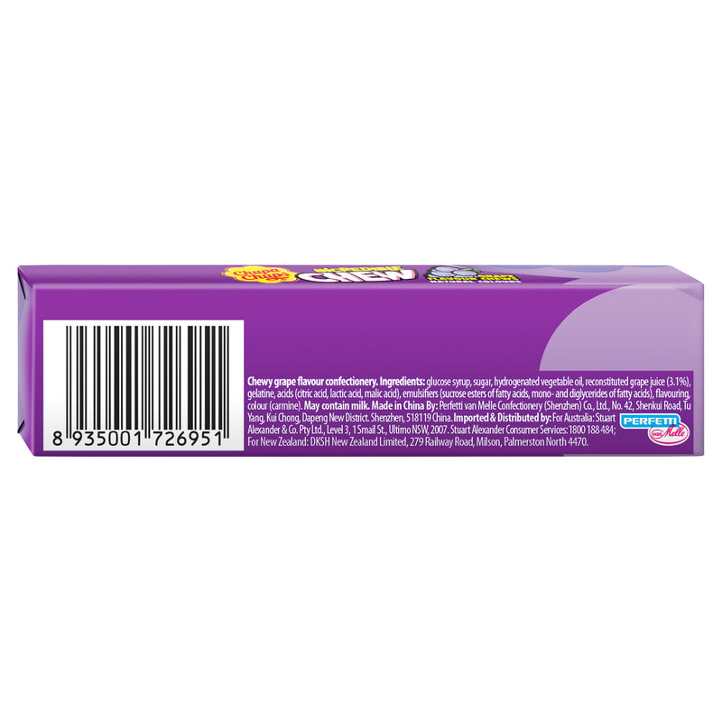 Chupa Chups Incredible Chew Grape45g