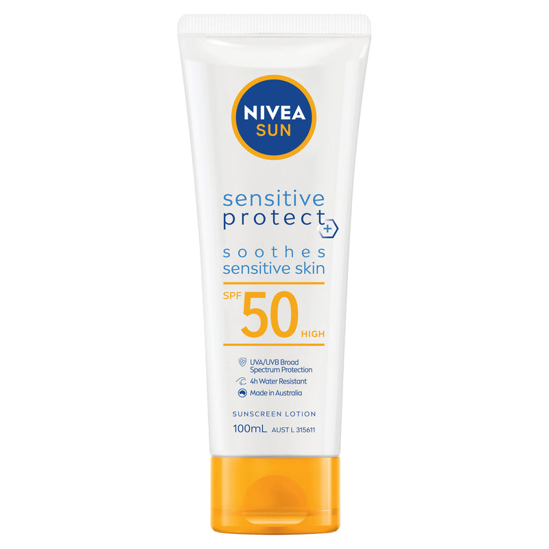 NIVEA Sensitive Protect SPF50 Sunscreen Lotion 100ml