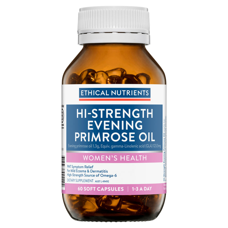 Ethical Nutrients Hi-Strength Evening Primrose Oil 60 Capsules