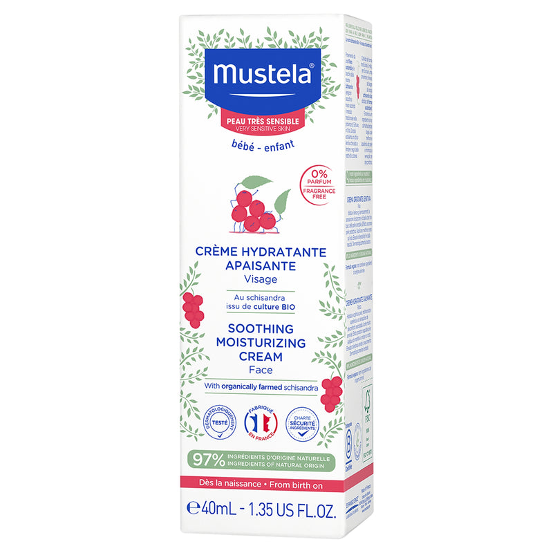 Mustela Senstive Soothing Moisturising Face Cream 40ml