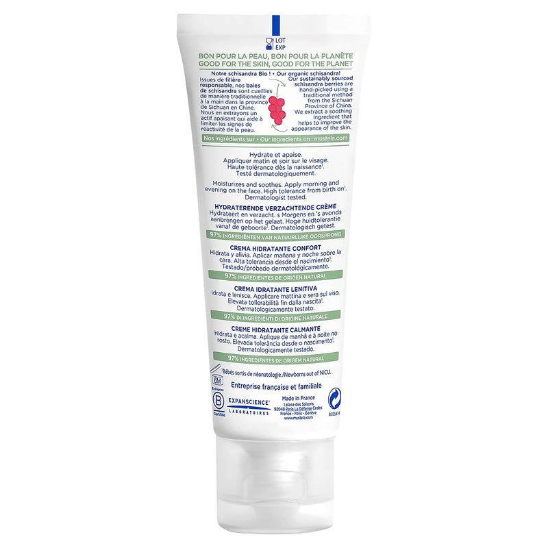 Mustela Senstive Soothing Moisturising Face Cream 40ml