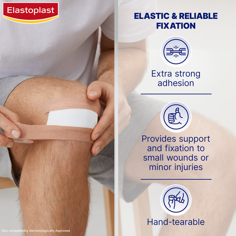 Elastoplast Elastic Fabric Roll Plaster 2.5cm x 3m